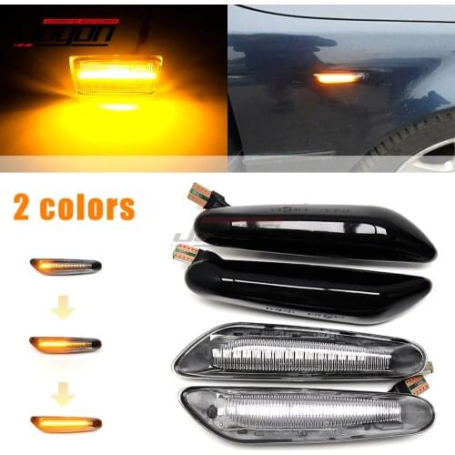 For BMW E81 E82 E87 E88 E90 E91 E92 E93 E60 E61 X1 E84 X3 E83 Side Fender Warning Indicator LED Dynamic Turn Signal Light Marker