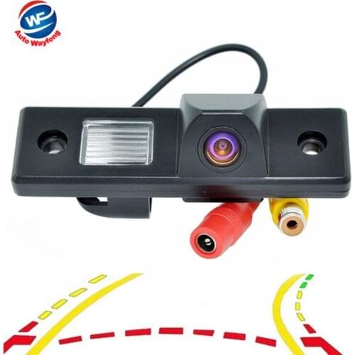 Intelligent Dynamic Trajectory Tracks Parking Line Rear View Camera For Chevrolet Epica Lova Aveo Captiva Cruze Matis Lacetti