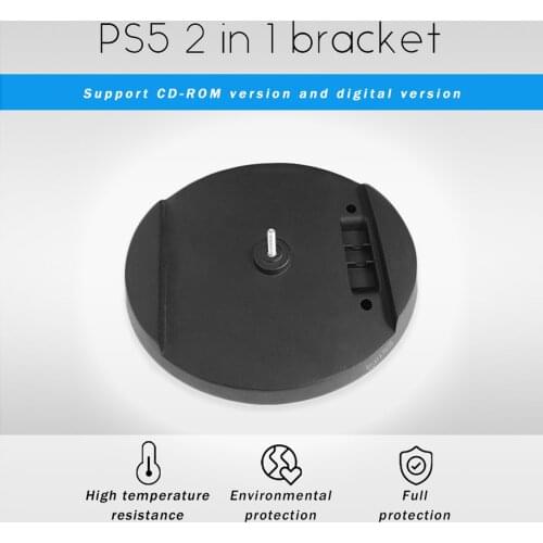 Vertical Stand Dock Mount Holder Stand For PlayStation 5 With Screw Gaming Accessory For PS5 Console Game Accessories