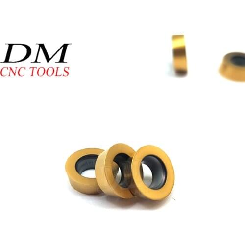 10pcs RPMW1003MO/RPMW10T3MO round milling inserts carbide inserts turning inserts Processing stainless steel