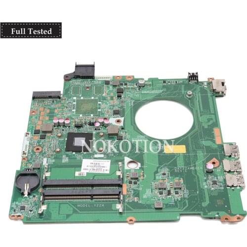 NOKOTION 762526-501 762526-001 Main board For HP Pavilion 15 15-P laptop motherboard DAY22AMB6E0 A8-6410 CPU onboard DDR3L