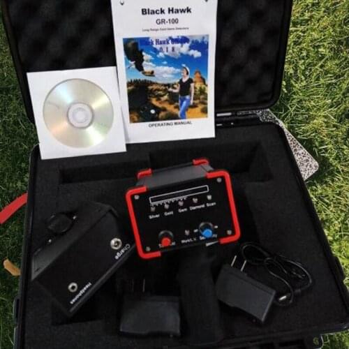 GR100mini GR-100MINI Long Range King Detector Gold Gem Minerals Metal Detector