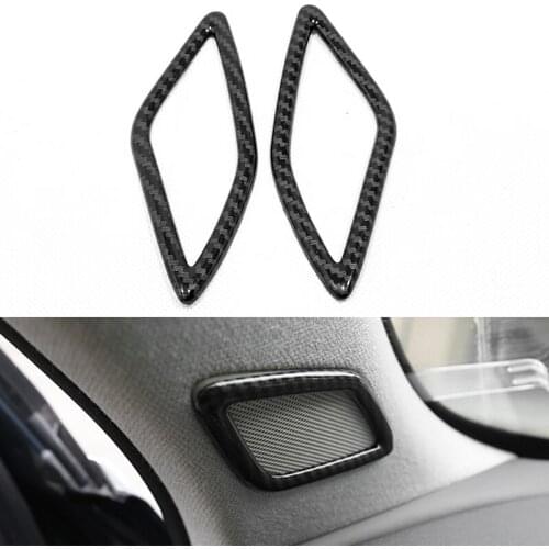 For Volvo XC40 2019 2020 2021 A Pillar Air Vent Outlet Frame Stickers Garnish Trim Bezel Cover Car Styling Accessories