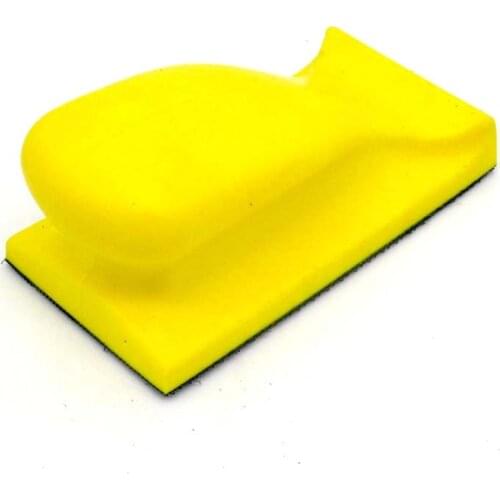 66x126mm Hand Sanding Block Back-up Sanding Pads for Sandpaper Sanding Discs for Woodworking Manual Polishing Hook-Loop