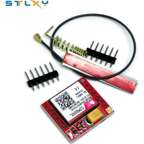 SIM800L GPRS GSM Module Core Quad-band TTL Serial Port IPX Interface PCB Antenna Micro SIM Card for Arduino Smart Phone