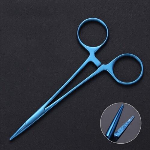 Titanium needle holder double eyelid thread embedding operation needle clamp fine needle cosmetic