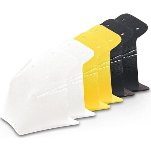 Top!-6 Pcs Toe Cap Guards Protectors Leather Roller Skate Cap Protectors Artificial Leather Roller Skate Cap