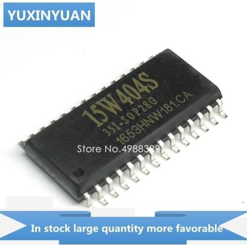 YUXINYUAN 5PCS/LOT STC15W404S-SOP28G STC15W404 STC 15W404S-SOP28G SOP28G 15W404 SOP28 in stock in stock