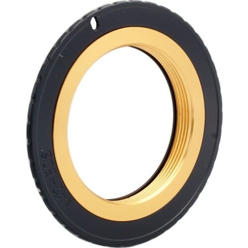 M42-EOS Gold Adjustable Adapter For M42 Lens to Canon EOS EF Mount Dslr Camera