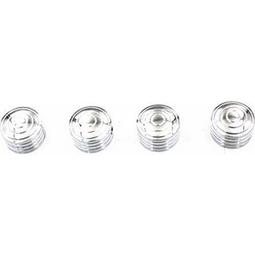 4pcs Chrome Head Bolt Headbolt Cover Motorcycle For Harley Sportster 883 1200 Softail FXST Electra Glide Sport Glide