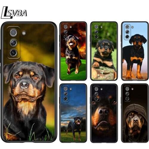 Rottweiler dog for Samsung S20 FE Ultra Plus A91 A81 A71 A51 A41 A31 A21 A11 A12 A72 A52 A42 A32 A12 Phone Case