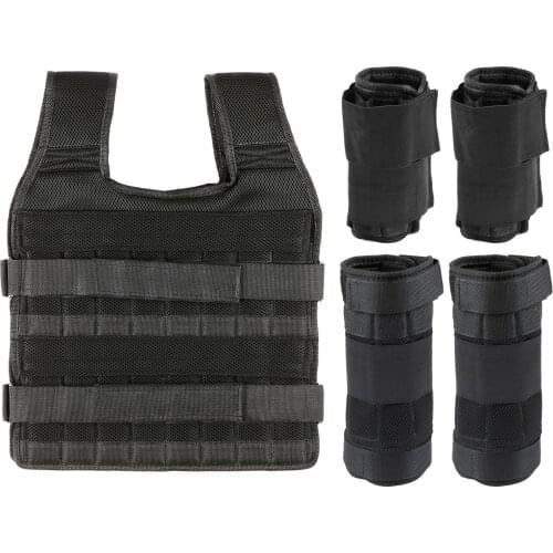 Fitness Equipment 15kg/35kg Max Loading Adjustable Vest Weight Exercise Cloth Men Women Strength Training