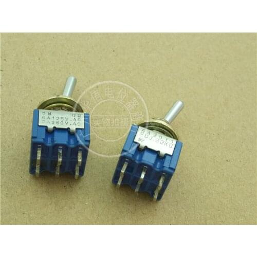 Quality assurance ON-ON 6A125V.AC 3A250V.AC 8A2011 6pin 2gear button switch