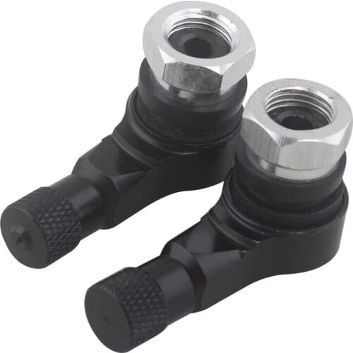 Wheel Tire Valve Stems Universal Motorcycle Wheel Tire Valve Stems Caps 90 Degree Theftproof For Honda kawasaki