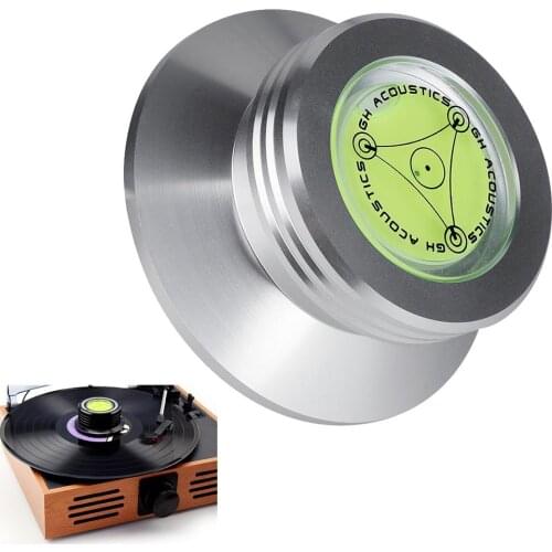 Metal Record Clamp LP Disc Stabilizer Turntable For CD Player Speakers Vinyl Record Turntable Vibration Balanced High precision