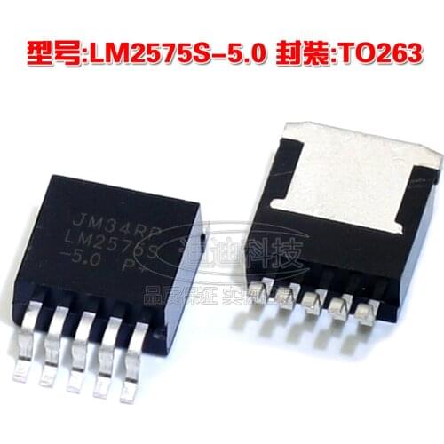New LM2575S-5.0 TO-263 five-terminal regulator LM2575 TO263 switch transistor