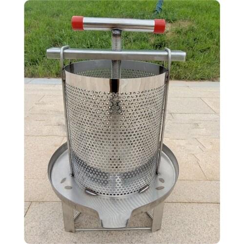 Bee Wax Press Machine Beekeeping Equipment Beeswax Presser Tool Stainless Steel Honey Comb Beekeeper Supplies