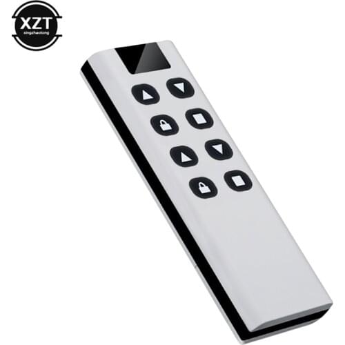 8 Buttons Wireless 433Mhz RF Copy Remote Control Cloning Code1000M Long Transmitter For Garage Gate Door Opener Alarm Duplicator