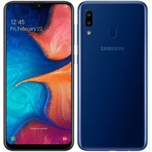Original Samsung Galaxy A20e A202F Smart phone 5.8" 3GB RAM 32GB ROM Octa Core Fingerprint Dual SIM cell phone ,Free Shipping