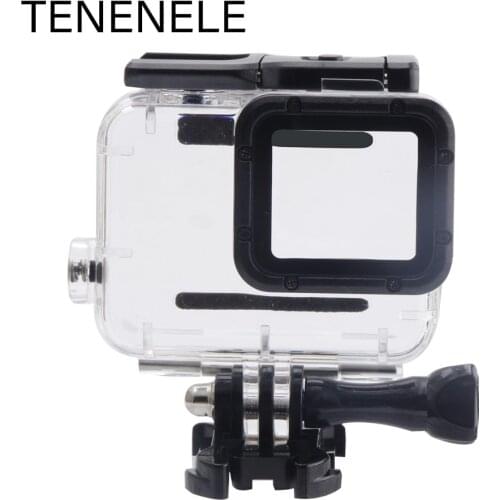 TENENELE Sport Camera Accessories For GoPro Hero 5 6 7 Waterproof Housing Case For Go Pro Hero6 Hero5 Black Dive Underwater 40M