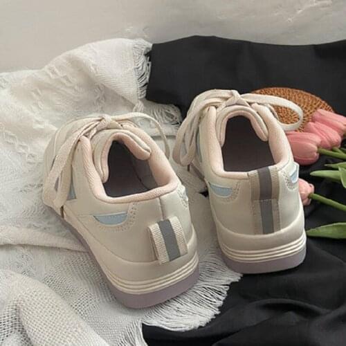 2021 summer new white shoes female niche shoes big toe shoes student cute sneakers casual shoes