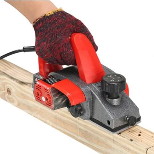 220V 500W Electric Planer Woodworking Tools Lane Household Small Multifunction Portable Desktop Carpenter Planing width150MM