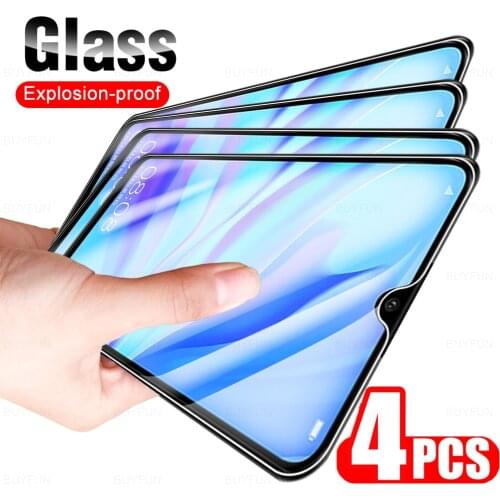 4Pcs Tempered Protector Glass For Huawei Nova 7 6 4 E 4e On Hawei Nova7 Nova6 Nova4e Phone Protective Safety Clear Screen Film