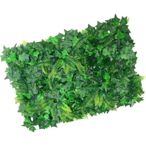 40 * 60cm Modern Fake Artificial Green Wall Vertical Screen Plants