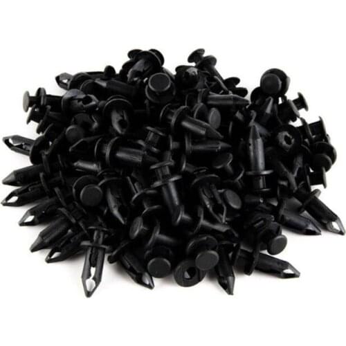 50 pcs 8mm ABS Plastic Clip Body Hole Clips Bolts ATV Parts