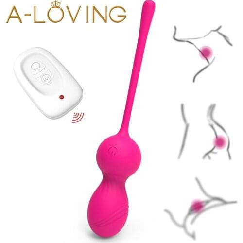 Wireless Vibrator Vaginal Kegel Ball Wearable Panties Vibrator G Spot Stimulator Sex Toy For Women Vibrating Egg Ben Wa Balls