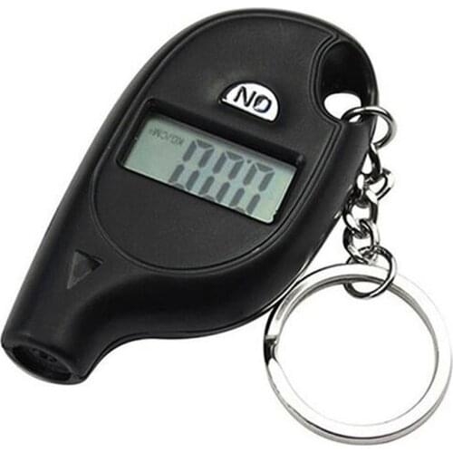 Auto Motorcycle Tyre Pressure Digital Mini Diagnostic Tool Car Detector Tire Pressure Gauge Keychain Portable LCD Display