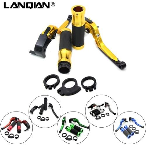 CNC Motorcycle Front Brake Clutch Levers Adjustable Lever&handlebar handle bar For BMW S1000RR S1000R 2015 2016 S 1000 R RR