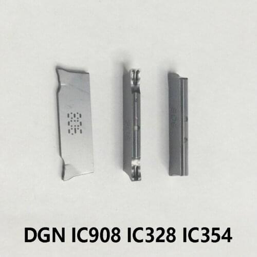 DGN Grooving Turning Tools DGN1002J DGN2002C DGN2002Z DGN2202J DGN3002Z DGN3102C DGN3102J DGN4003C IC908 IC328 Inserts 10pcs/box