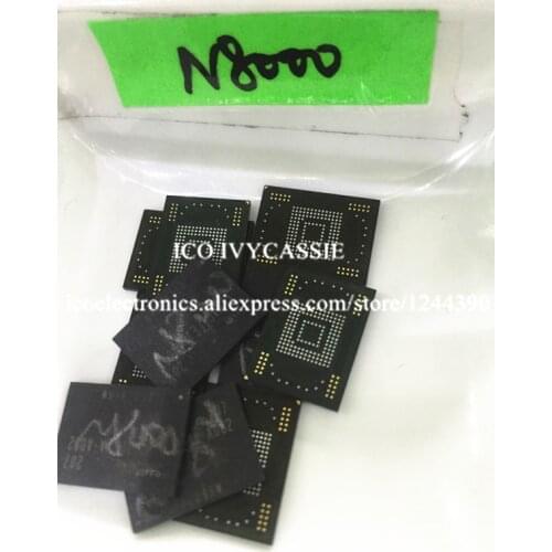 For Samsung Note 10.1 N8000 eMMC 16GB NAND flash memory IC chip Programmed firmware KLMAG4FEJA-A002