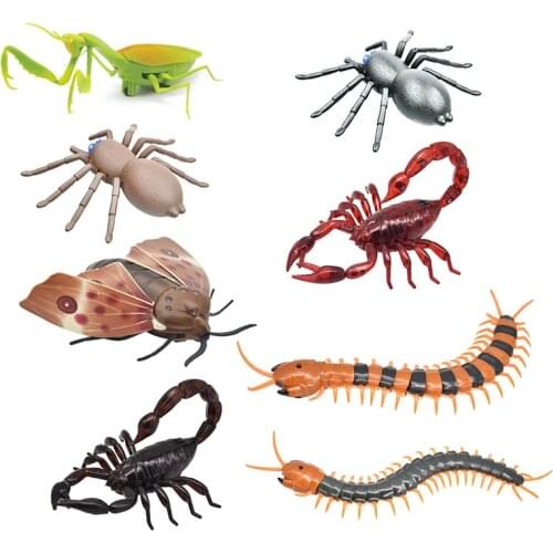 Exotic Remote Control Animal Insect Toys Simulation Animal Toy For Cat Dog, Halloween Prank Funny Toys RC Animals Dropshipping