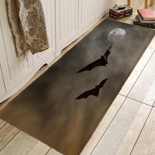 Halloween Pattern Rug Door Mat Hallway Carpets Area Rugs for Bedroom Living Room Carpet Kitchen Bathroom Anti-Slip Floor Mats
