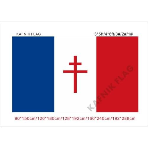 KAFNIK,60*90cm/90*150cm/128*192cm/192*288cm (2*3ft/3*5ft)Free France Ensign National Flag for Event/party/home Decorative Flags