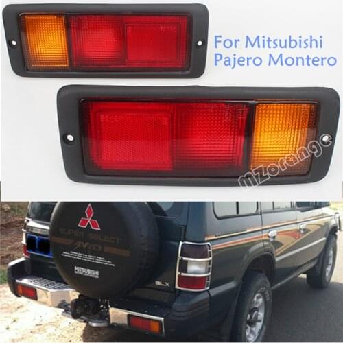 Left & Right 2xPcs Rear Tail Light Lamp MB124963 MB124964 214-1946L-UE 214-1946R-UE Fit for Mitsubishi Pajero Montero 1992-1999