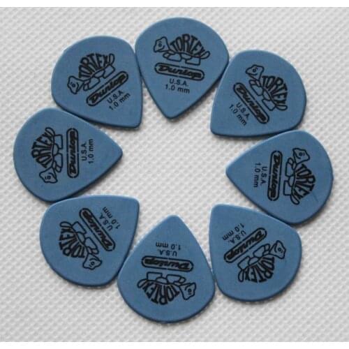 Wholesale 100 pcs Delrin heavy 1MM thickness guitar picks H type 100 pieces derin picks free shipping 1 mm dunlup derin picks