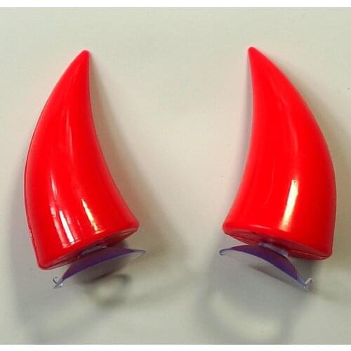 One Pair Punk Style Motorcycle Fashion Helmet Devil Horn Decoration ox Full Face Motorbike Helmet Horns