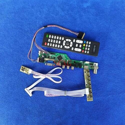 Screen drive board 1366*768 Kit Fit LTN140AT20/LTN140AT21/LTN140AT22 LCD/LED Signal analog HDMI-compatible USB AV VGA 40Pin LVDS