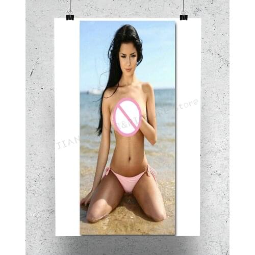 R0030 Demi Rose 01 Star Sexy Beautiful Girl Model Wall Sticker Silk Poster Art Home Decoration