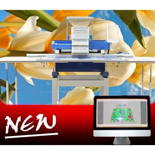 China 10 years service ! Beading sequin cording hat garmen 15 needle 1 head computer tajima type embroidery machine 1200*500 mm