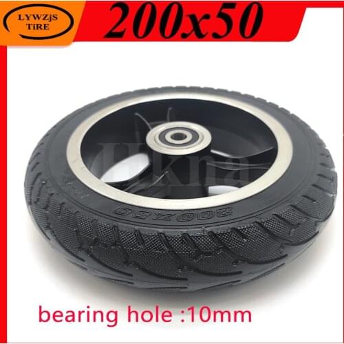 Good Quality 200x50 Solid Wheel Tyre 8 Inch Explosion Proof Solid Wheel for Electric Scooter Ruima Mini 4 PRO Accessories