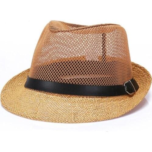 2021 Men simple Foldable Wide Brim Floppy Girls Straw Hat Sun Hat Beach Women Summer Hat UV Protect Travel Cap Lady Cap Female