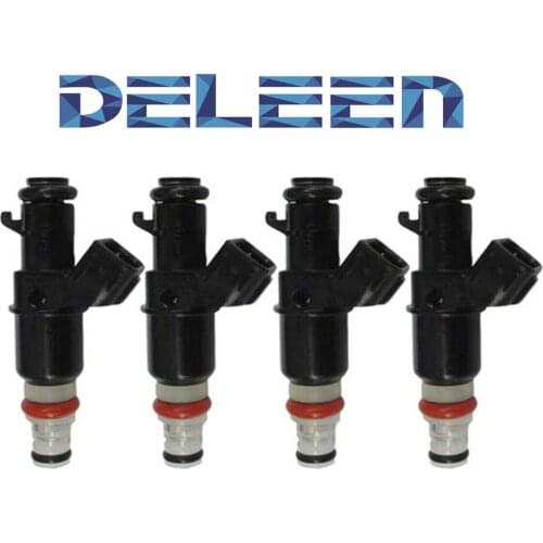 Deleen 4X Fuel Injectors 16450-PRB-A01 For 02-04 H onda Car Accessories
