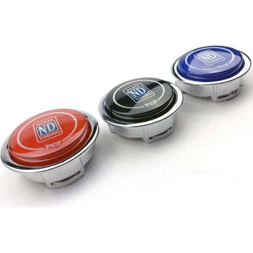 In stock top racing universal Modified car horn button racing steering ND horn cover Metal +plastic