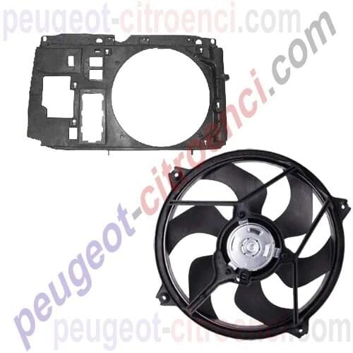 FAN DAVLUMBAZI + ENGINE DATING-BERLINGO 03-09 DW8 1.9 2.0D XSARA 290677714