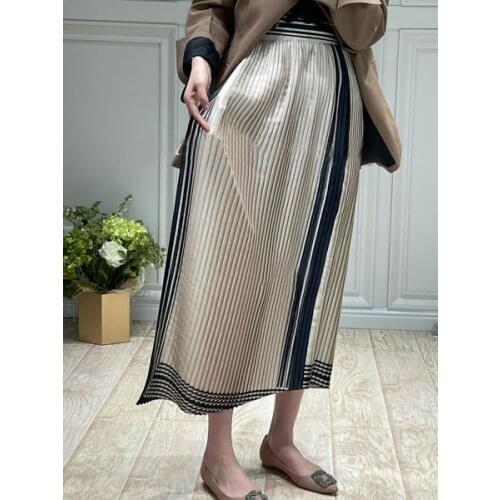 Women Skirt 2021 Spring and Summer New Ladies Irregular High Waist Long Skirt