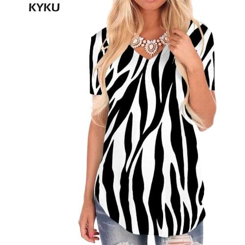 KYKU Bat T Shirt Women Jesus V-neck Tshirt Rainbow Tshirts Printed Novel T-shirts 3d Womens Clothing Hip hop Printed Plus Size